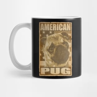 American Pug Poster Mug